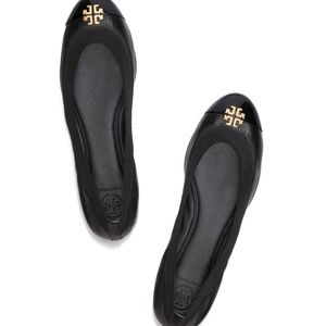 Tory Burch Minnie Cap Toe Ballet Flats